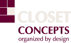 logo for Closet Concepts custom closet systems rockland and westchester county ny